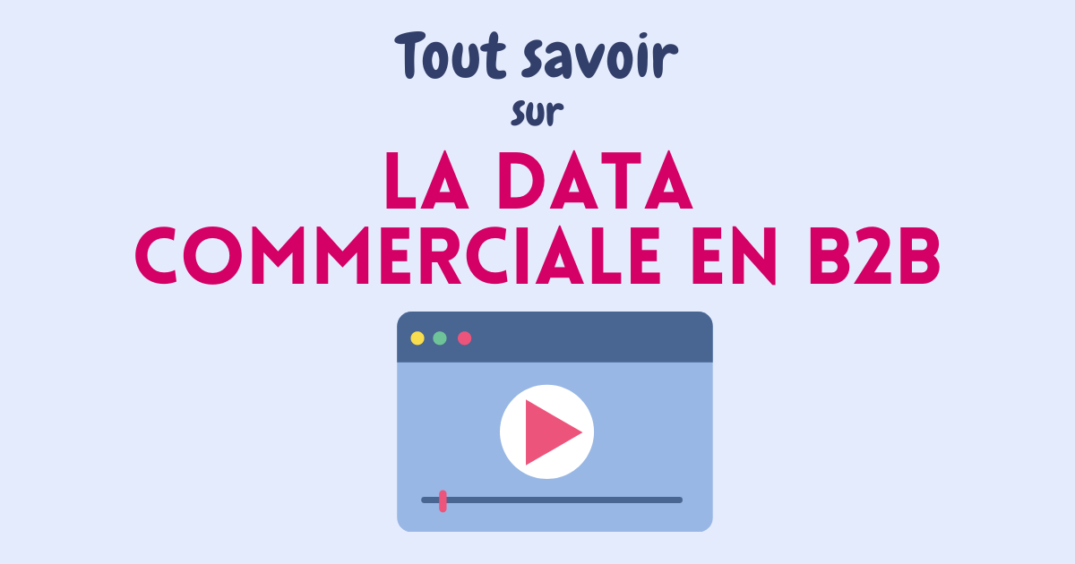 Tout savoir sur la donnée commerciale en B2B en vidéo