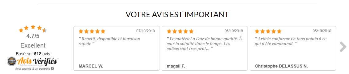 avis clients